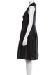 Teri Jon by Rickie Freeman Silk Knee-Length Dress