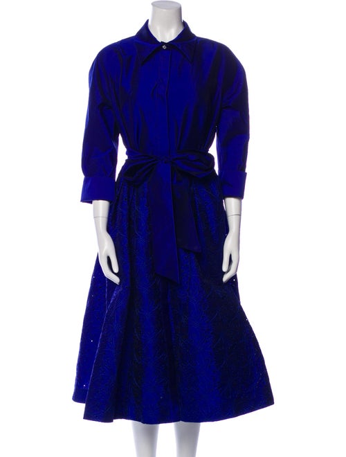 Teri Jon by Rickie Freeman Midi Length Dress