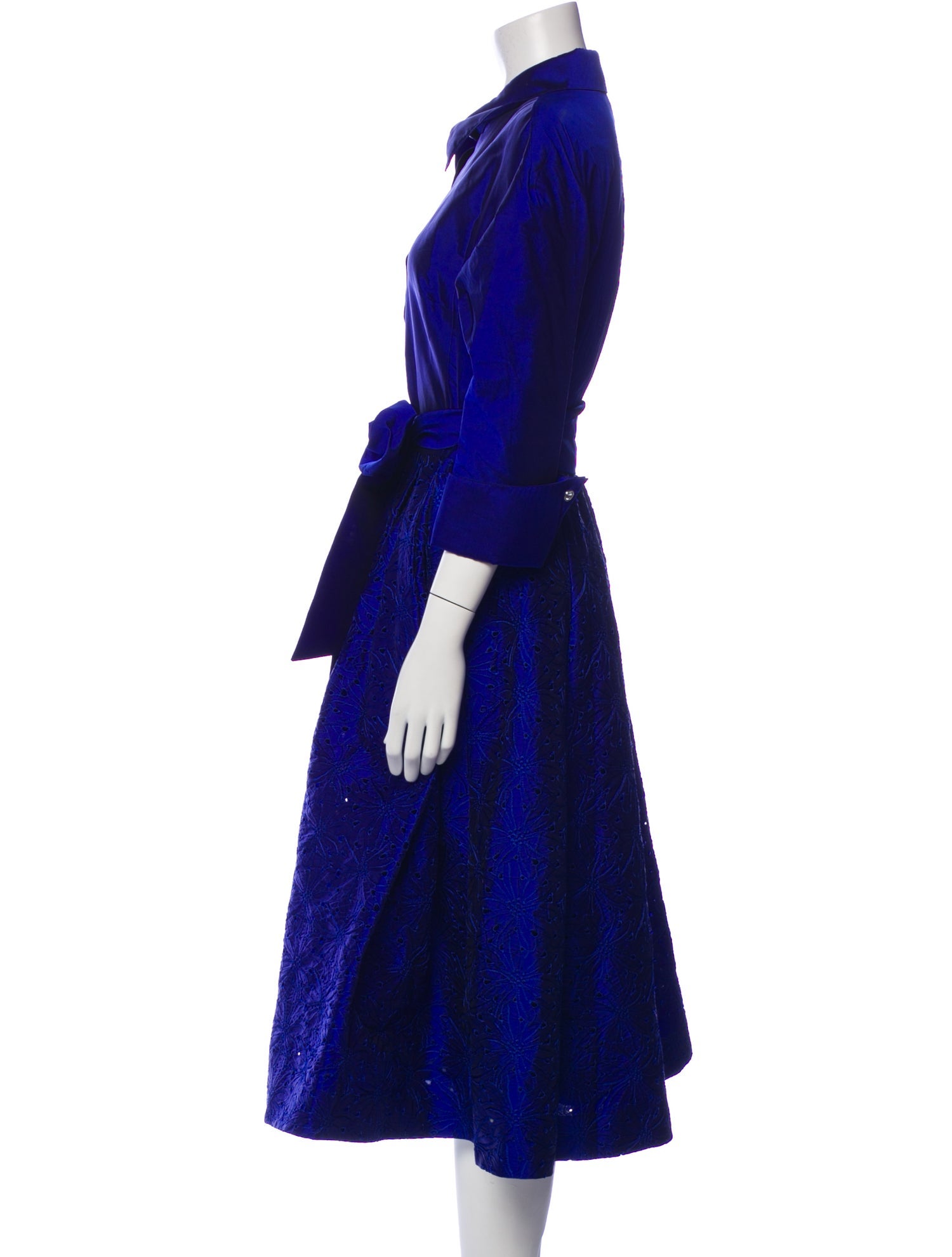 Teri Jon by Rickie Freeman Midi Length Dress