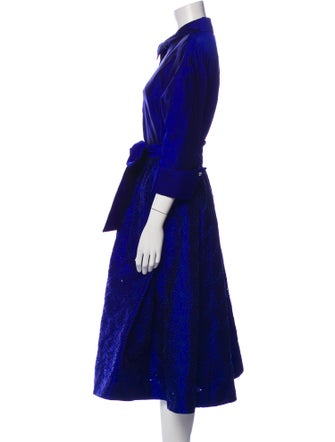 Teri Jon by Rickie Freeman Midi Length Dress