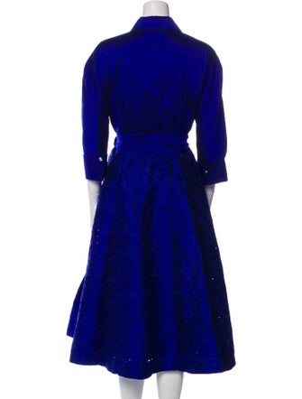 Teri Jon by Rickie Freeman Midi Length Dress