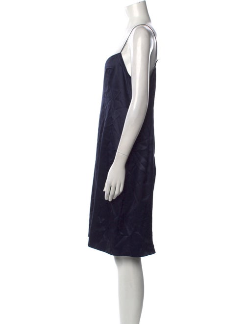 Teri Jon by Rickie Freeman Silk Knee-Length Dress