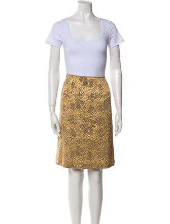 Teri Jon by Rickie Freeman Printed Skirt Set