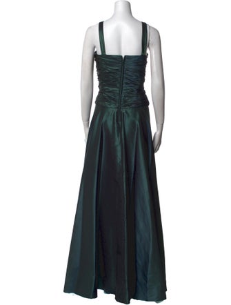 Teri Jon by Rickie Freeman Silk Long Dress