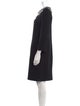 Teri Jon by Rickie Freeman Wool Knee-Length Dress