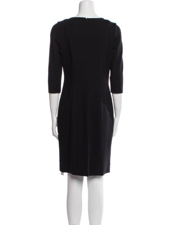 Teri Jon by Rickie Freeman Printed Knee-Length Dress