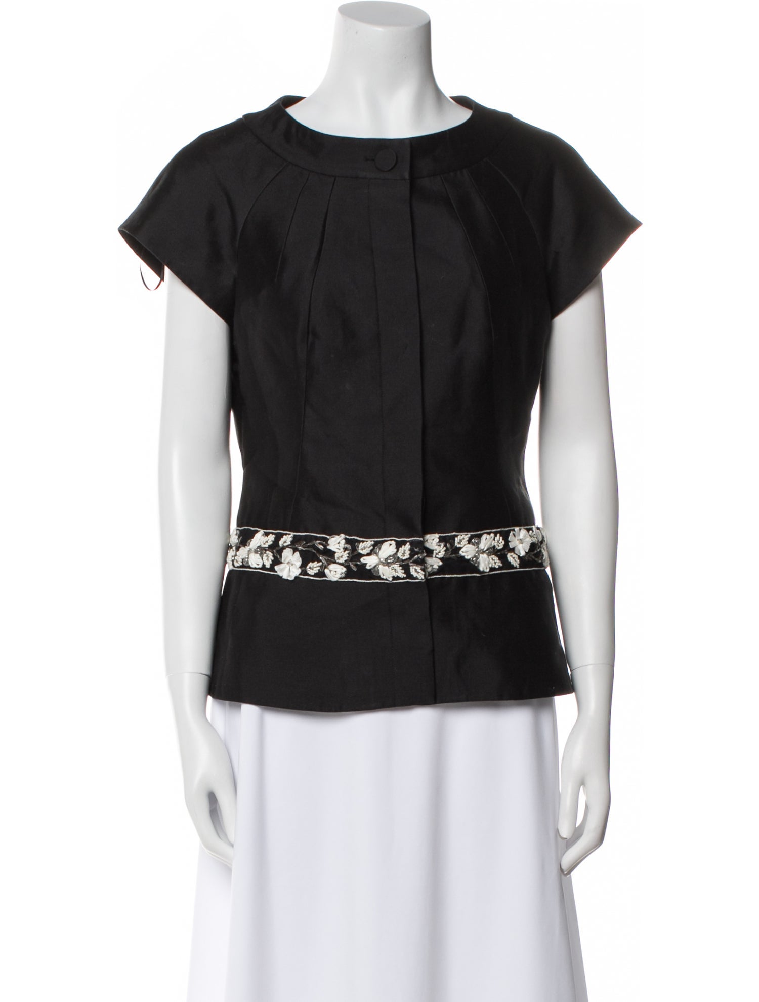 Teri Jon by Rickie Freeman Silk Vest