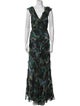 Teri Jon by Rickie Freeman Silk Long Dress