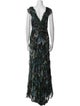 Teri Jon by Rickie Freeman Silk Long Dress