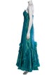 Teri Jon by Rickie Freeman Silk Long Dress