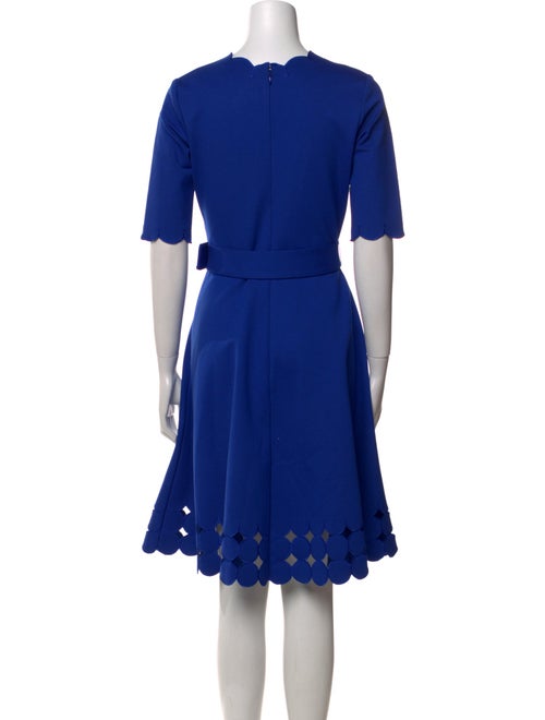 Teri Jon by Rickie Freeman Square Neckline Knee-Length Dress