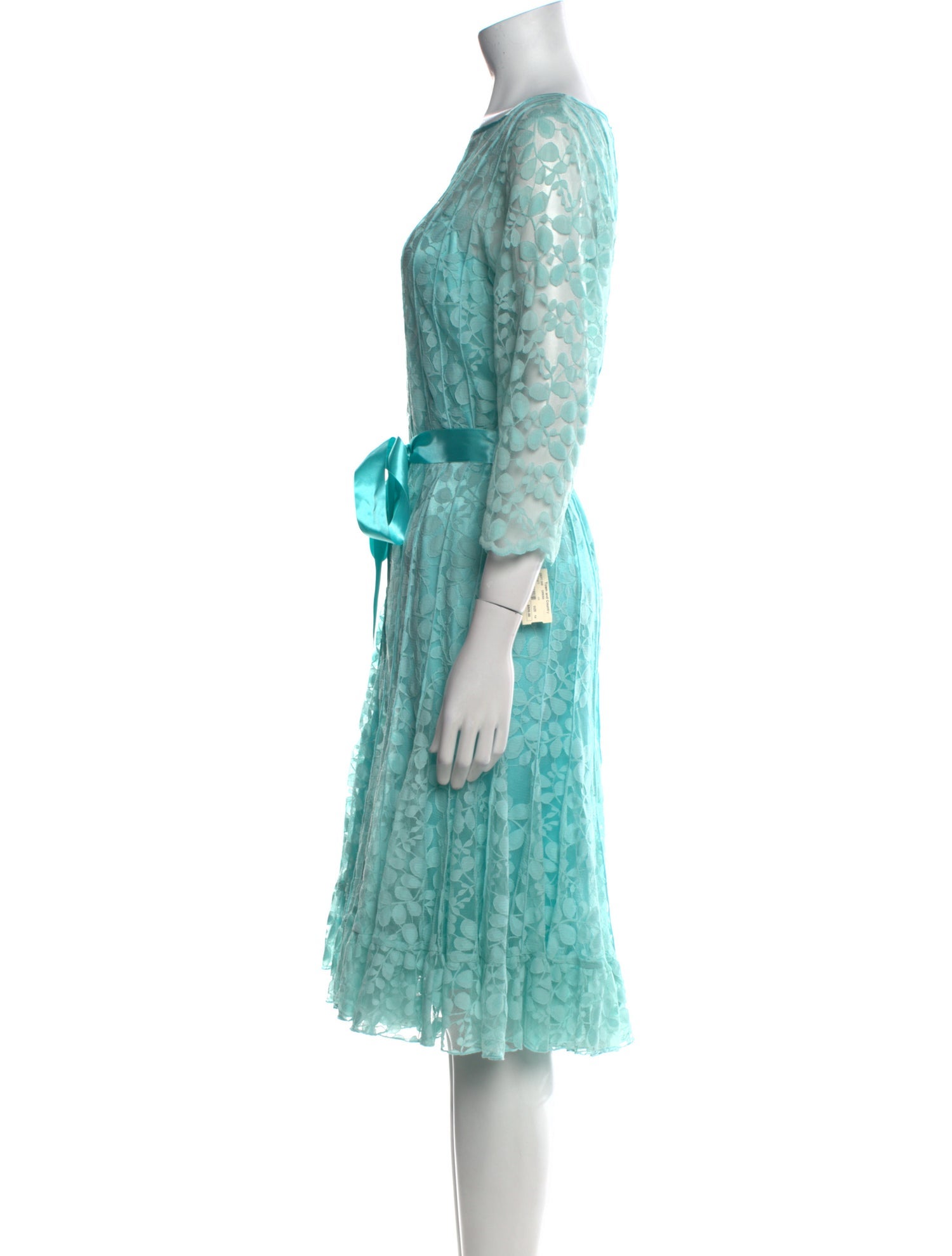 Teri Jon by Rickie Freeman Vintage Midi Length Dress