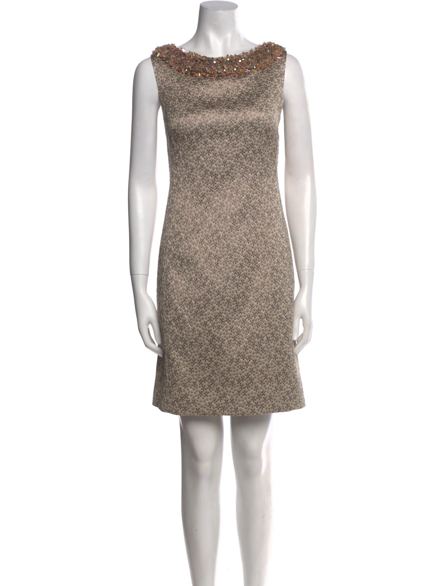 Teri Jon by Rickie Freeman Floral Print Mini Dress