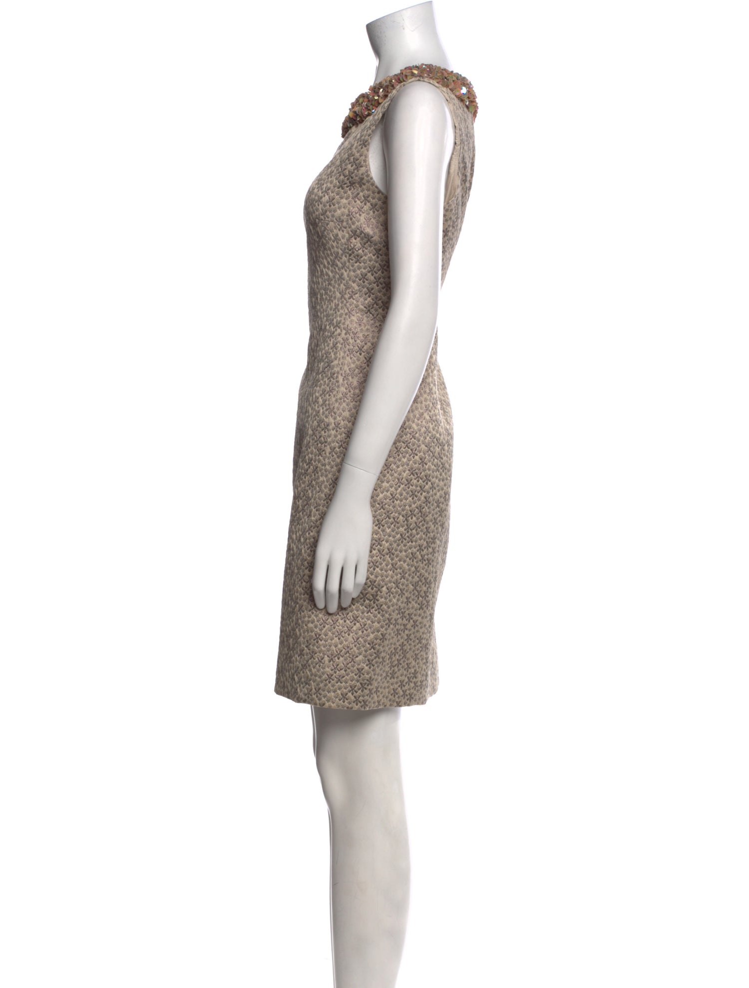 Teri Jon by Rickie Freeman Floral Print Mini Dress