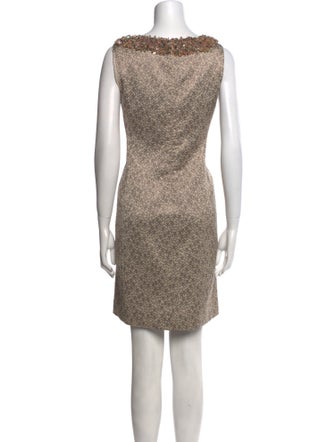 Teri Jon by Rickie Freeman Floral Print Mini Dress