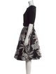 Teri Jon by Rickie Freeman Floral Print Knee-Length Dress