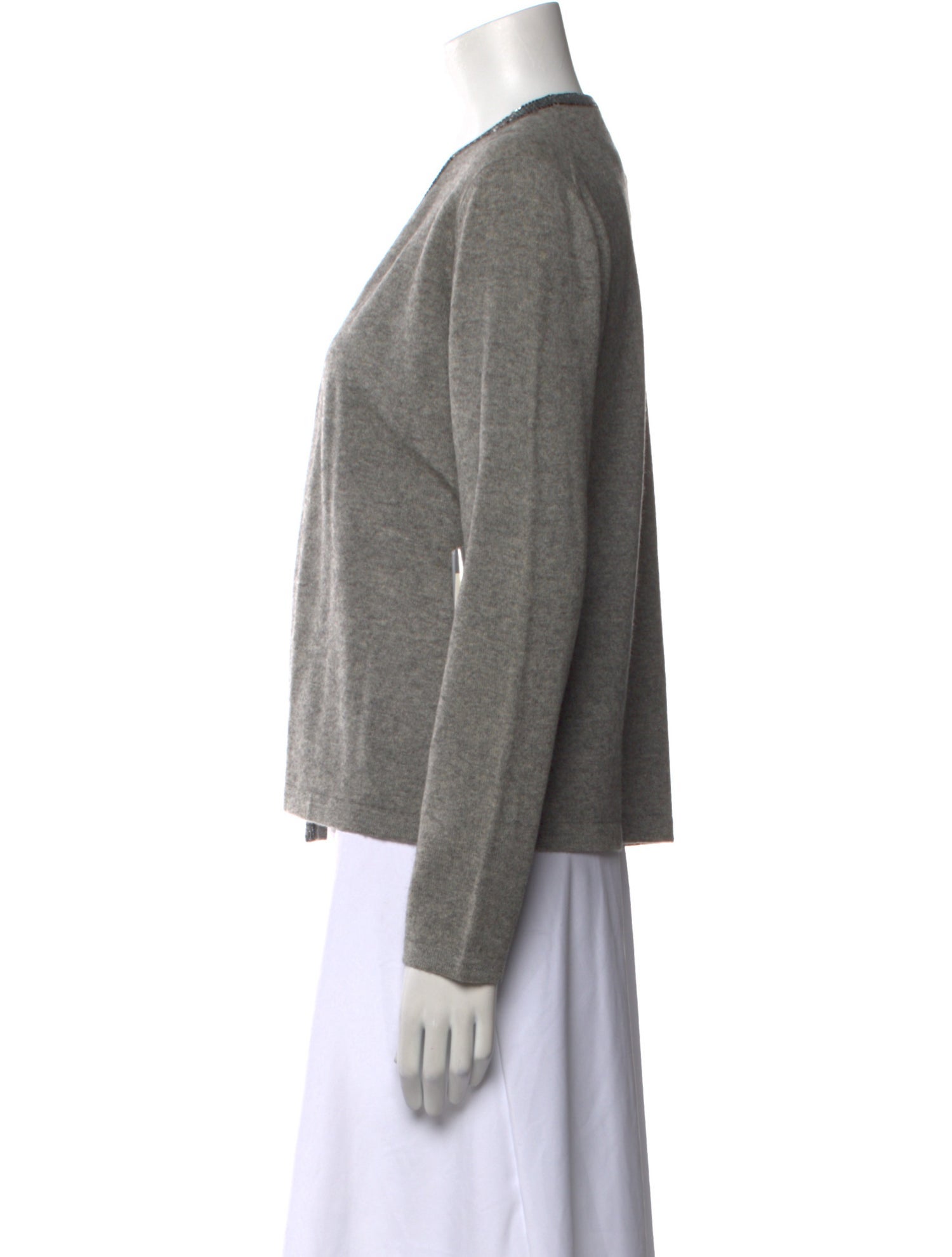 Teri Jon by Rickie Freeman Cashmere Open Front Sweater w/ Tags