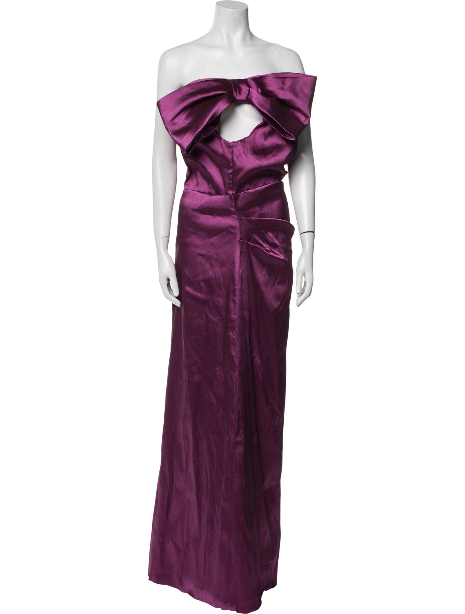 Teri Jon by Rickie Freeman Strapless Long Dress