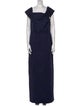 Teri Jon by Rickie Freeman Square Neckline Long Dress