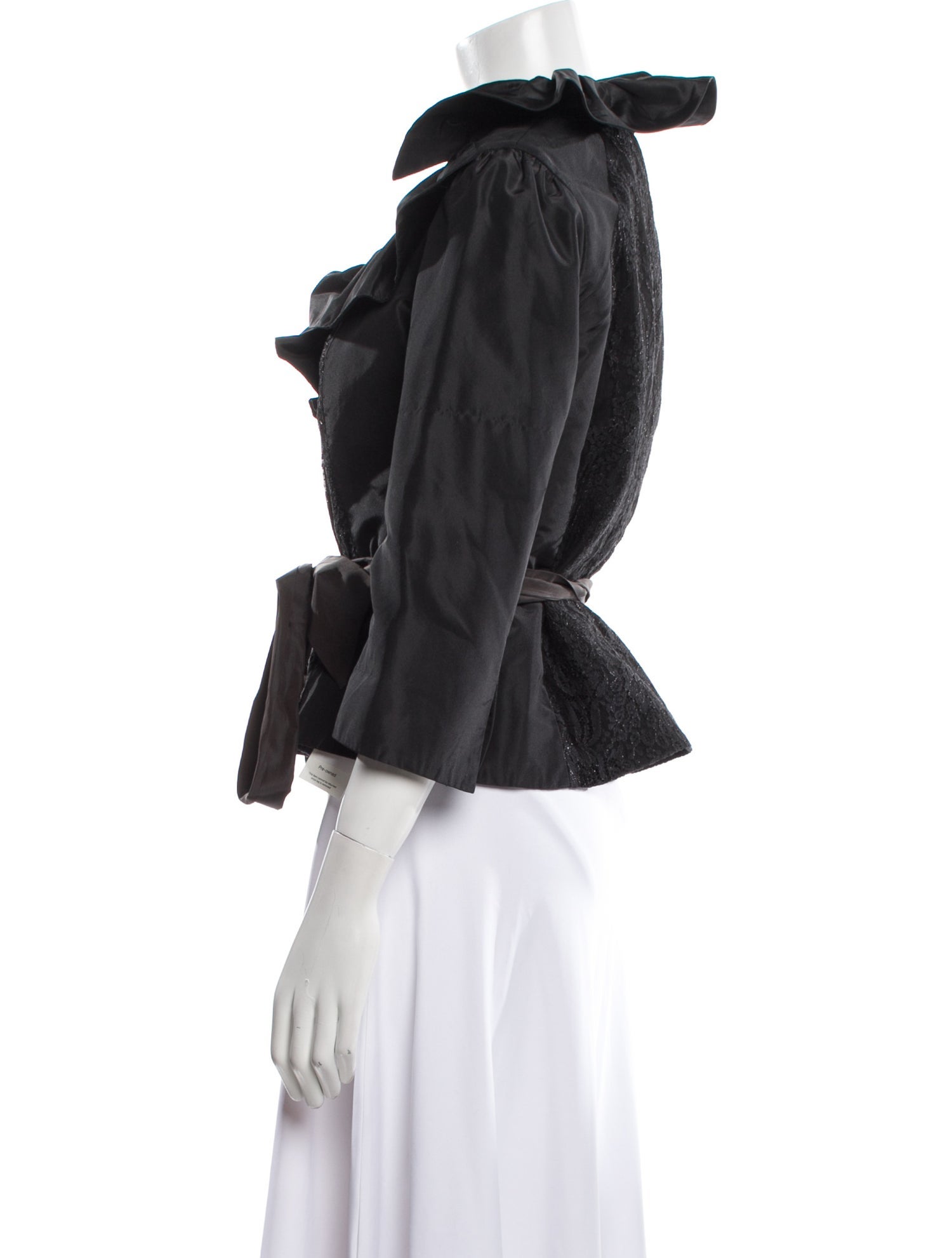 Teri Jon by Rickie Freeman Silk Jacket