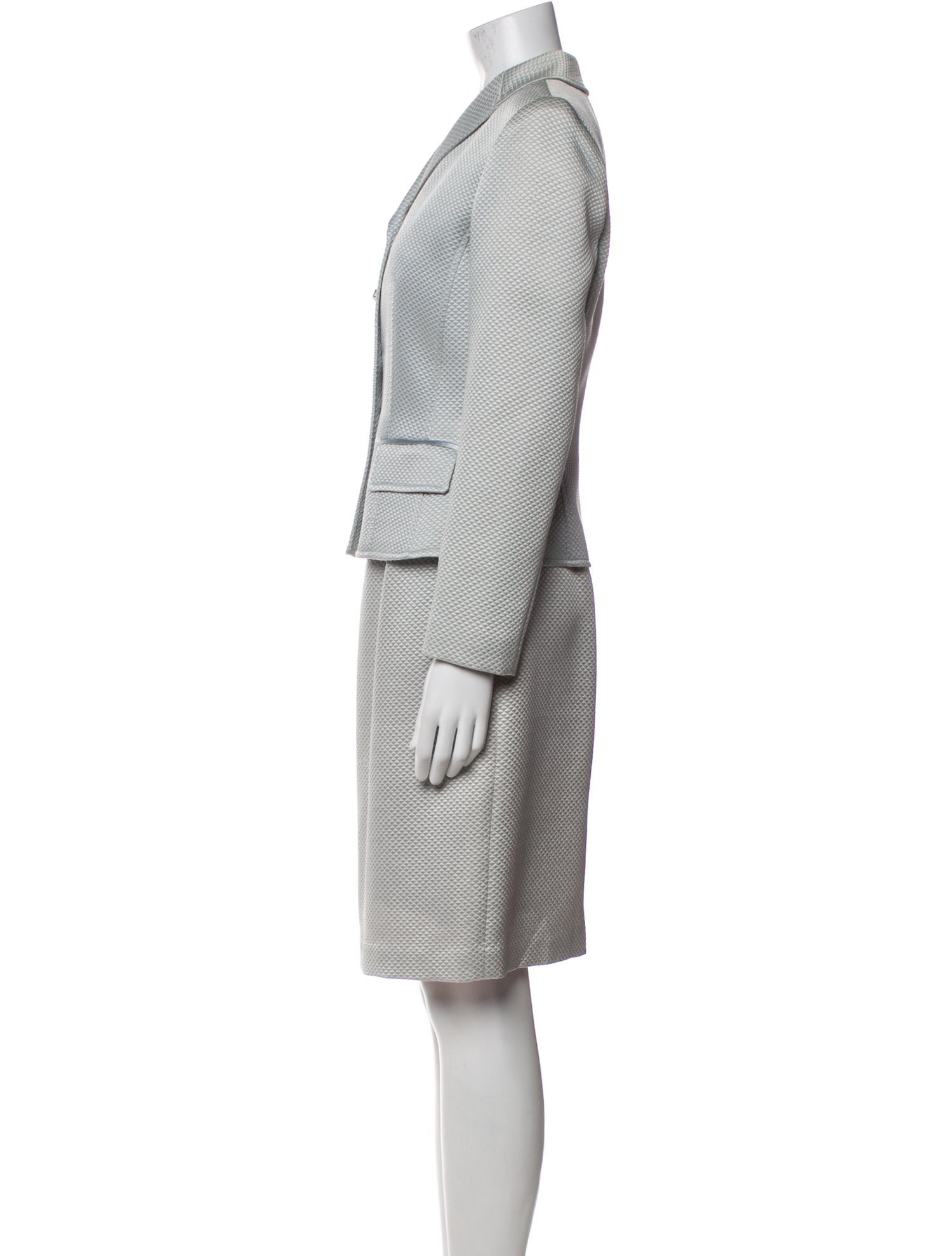 Teri Jon by Rickie Freeman Silk Dress Set