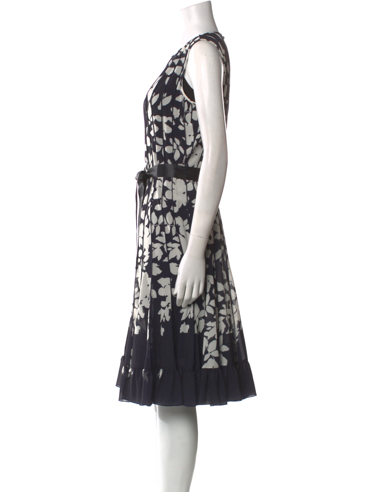 Teri Jon by Rickie Freeman Printed Midi Length Dress