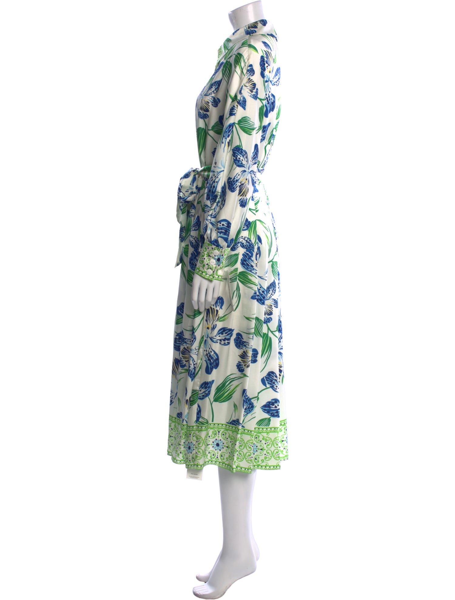 Teri Jon by Rickie Freeman Floral Print Long Dress w/ Tags