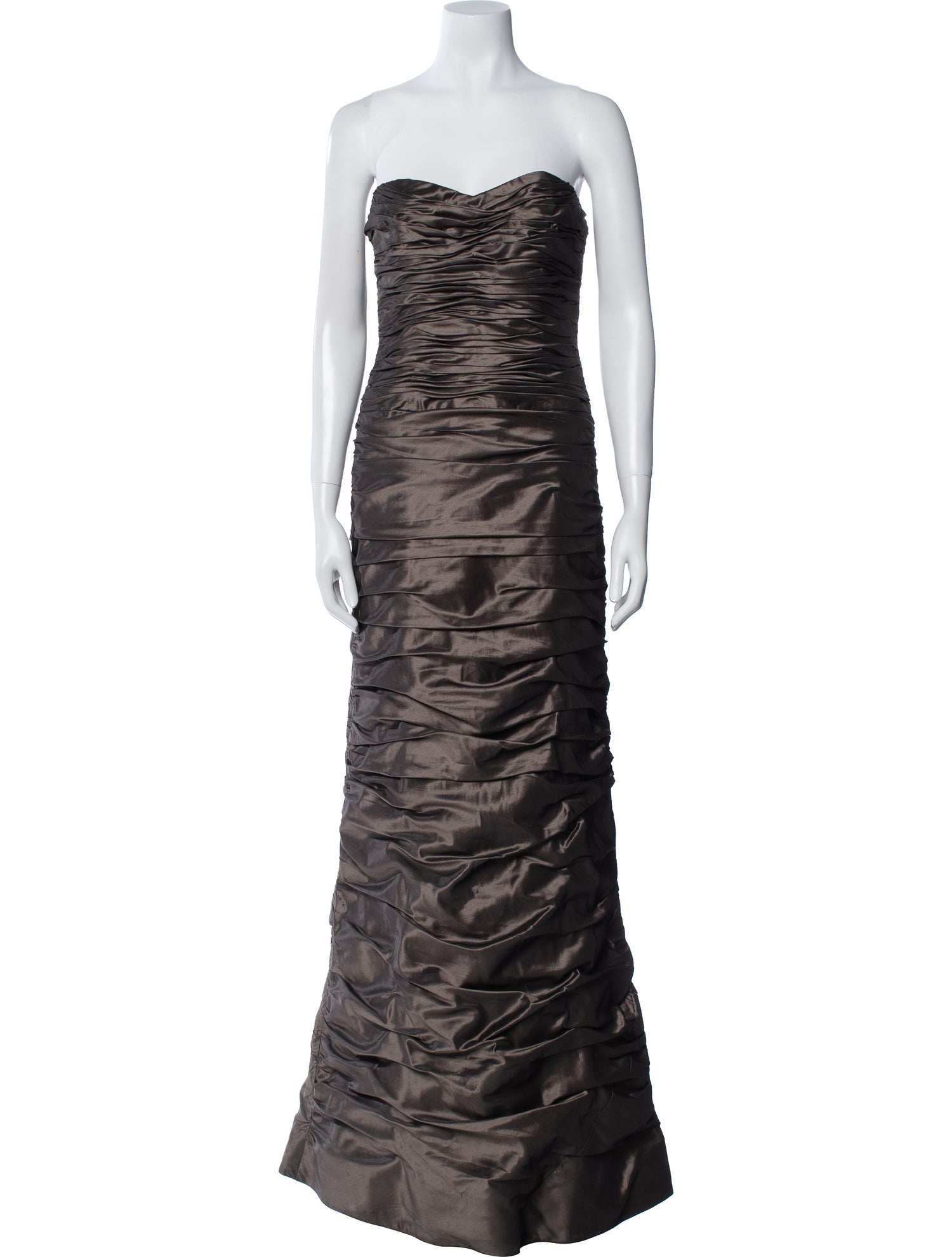 Teri Jon by Rickie Freeman Silk Long Dress