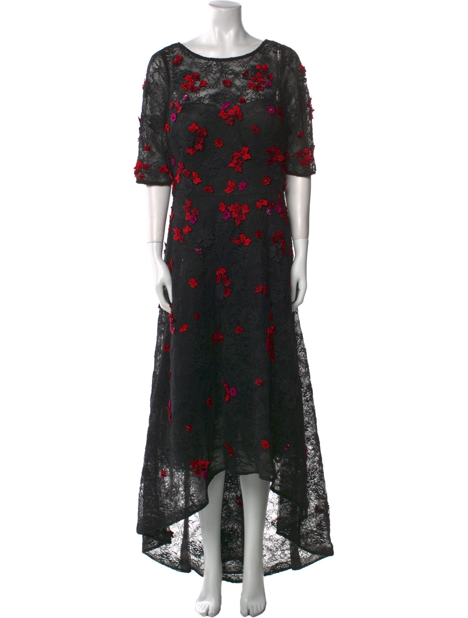 Teri Jon by Rickie Freeman Printed Long Dress