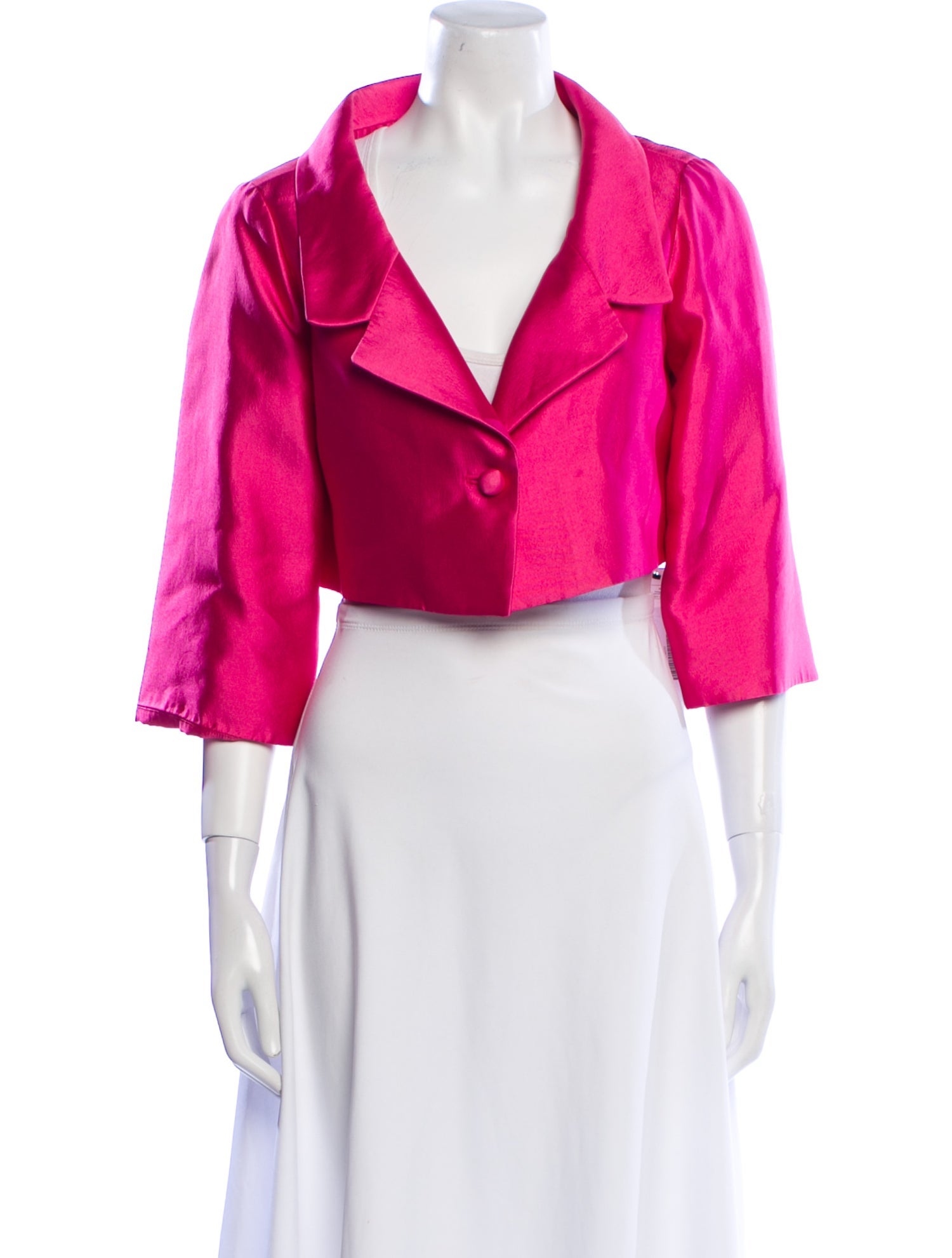 Teri Jon by Rickie Freeman Silk Bolero