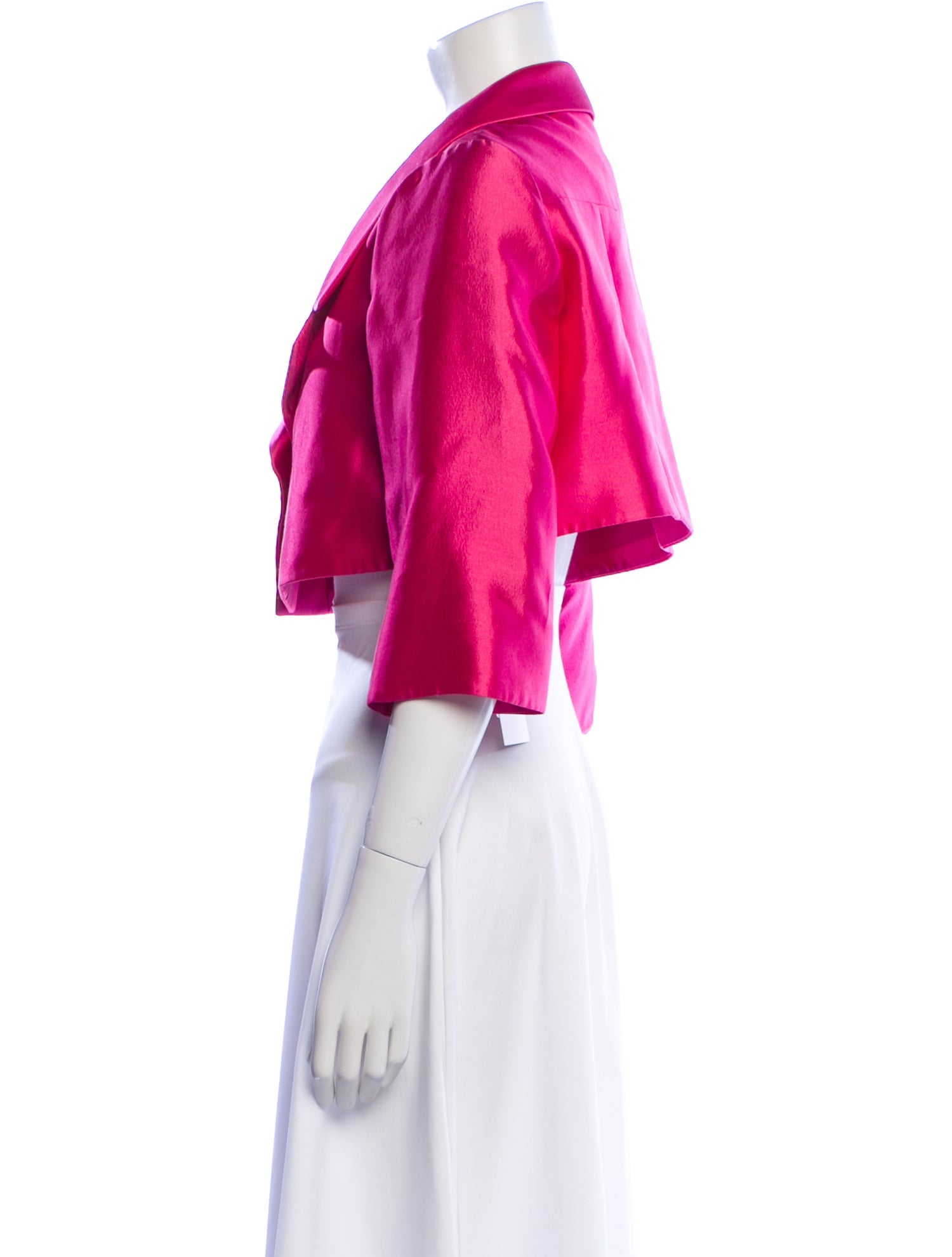 Teri Jon by Rickie Freeman Silk Bolero