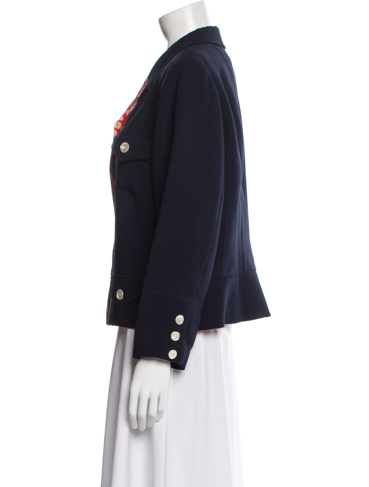 Teri Jon by Rickie Freeman Silk Blazer