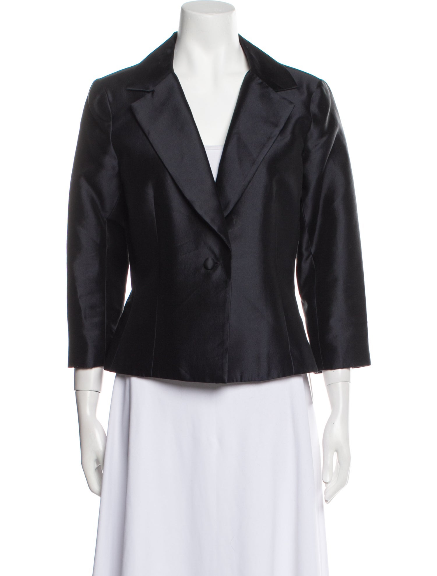 Teri Jon by Rickie Freeman Silk Jacket