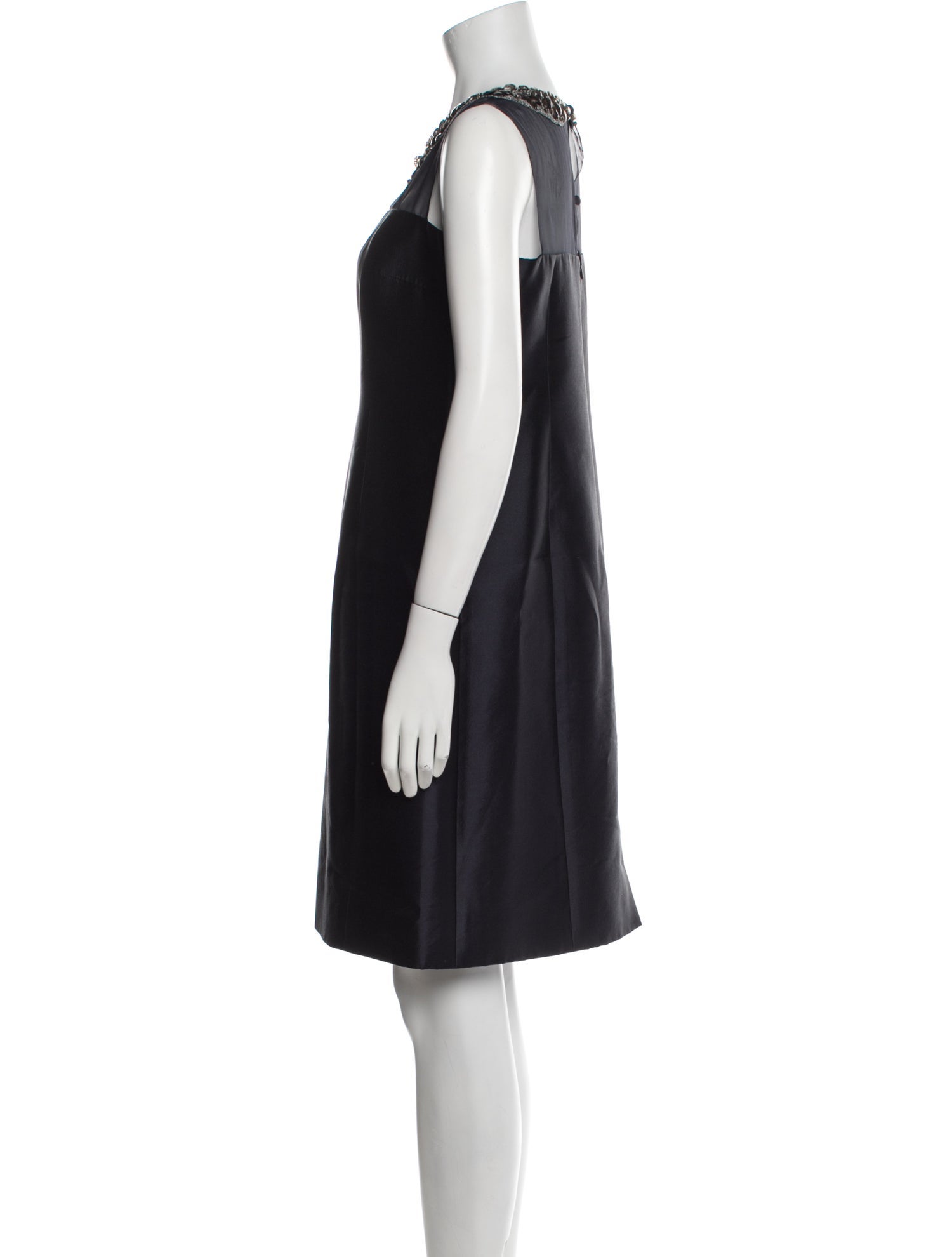 Teri Jon by Rickie Freeman Silk Mini Dress
