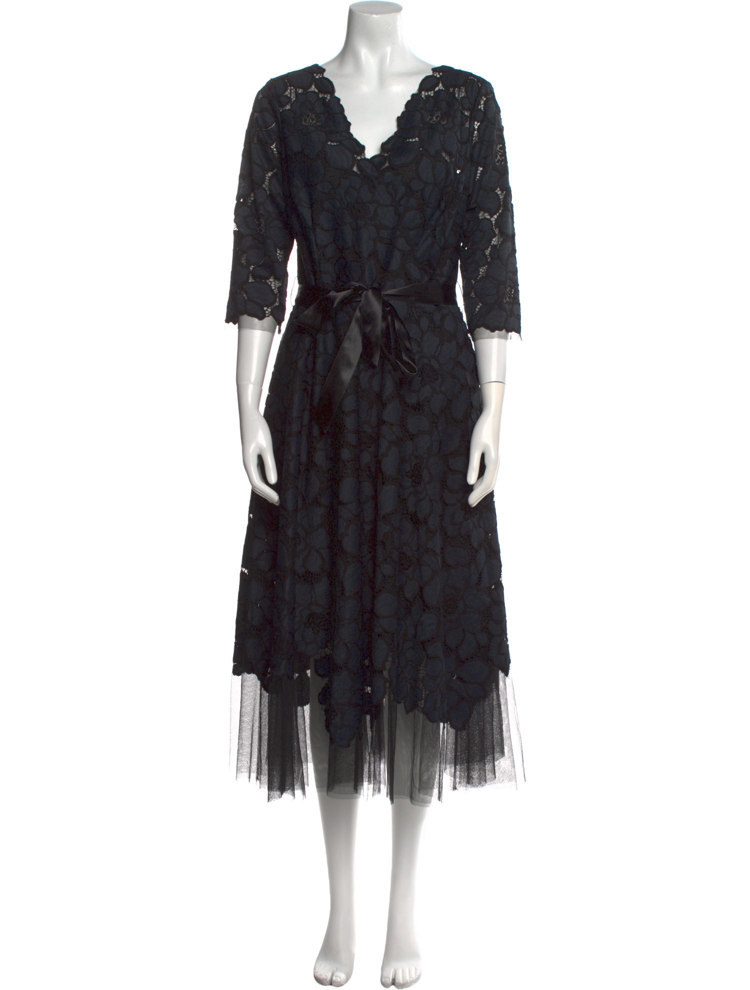 Teri Jon by Rickie Freeman Floral Print Long Dress