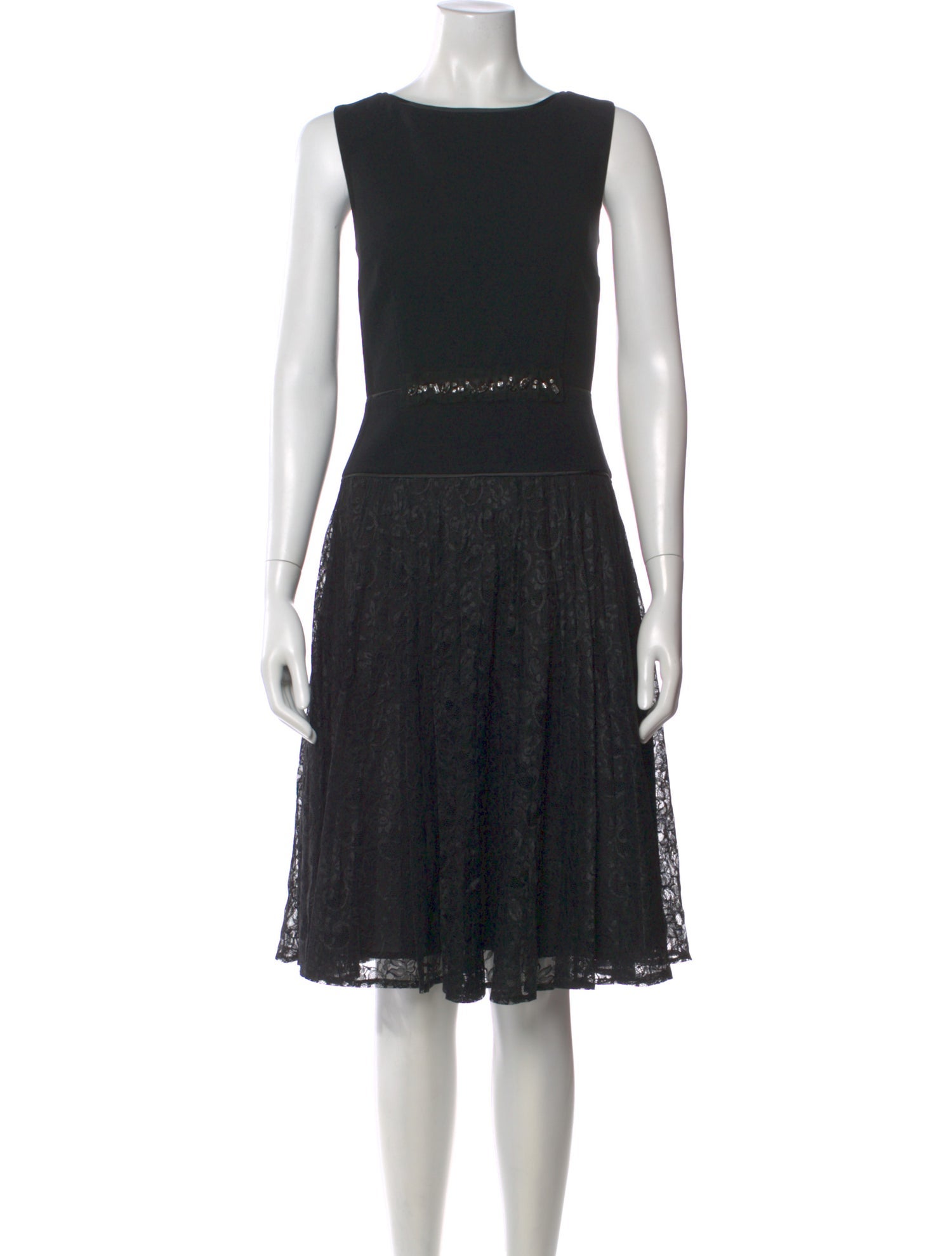 Teri Jon by Rickie Freeman Nylon Knee-Length Dress - Black Dresses, Clothing - WRIFR31322 | The RealReal Teri Jon by Rickie Freeman Nylon Knee-Length Dress - Black Dresses, Clothing - WRIFR31322 | The RealReal