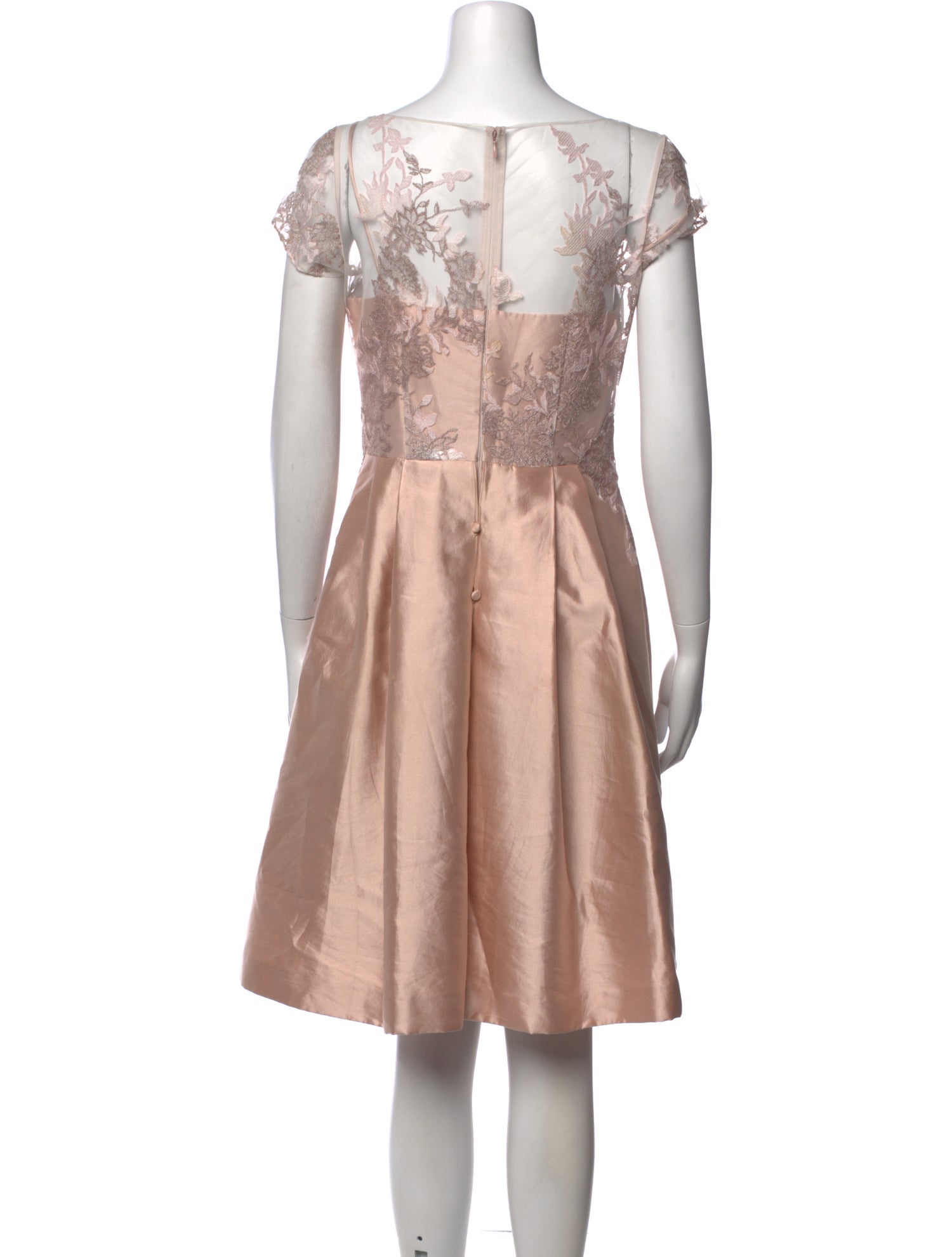teri jon cocktail dress Satin Ruched Flutter Sleeve cocktail parties Teri Jon - 249043 -