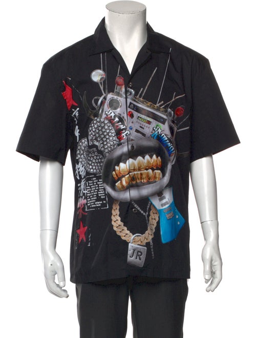 Richmond Graphic Print Short Sleeve Shirt