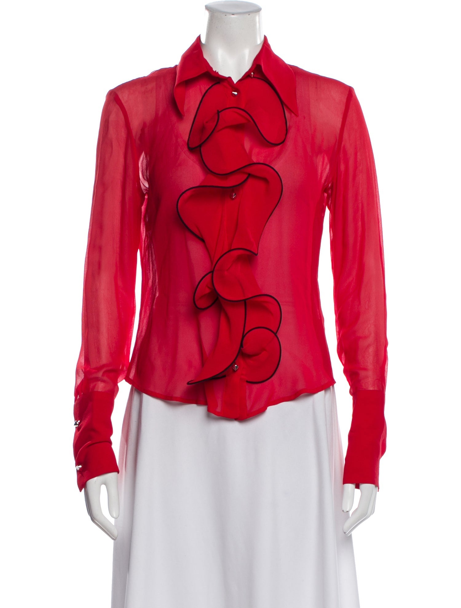 John Richmond Long Sleeve Blouse