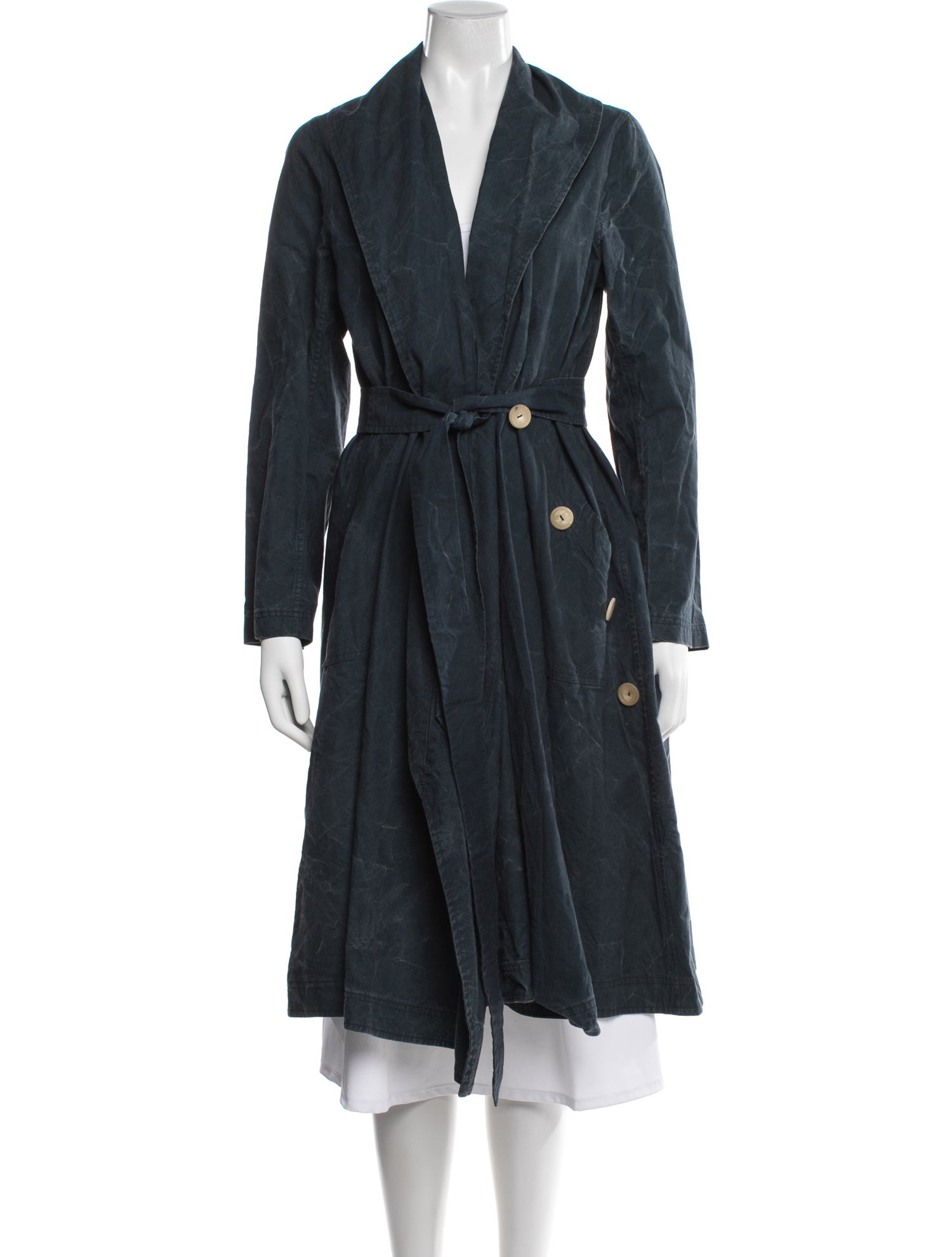 Burberry Prorsum Trench Coat - Metallic Coats, Clothing - BUF40661