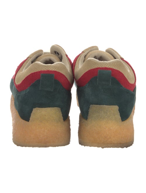 Ronnie Fieg Suede Colorblock Pattern Sneakers