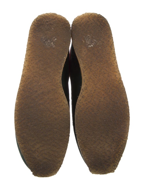 Ronnie Fieg Suede Colorblock Pattern Sneakers