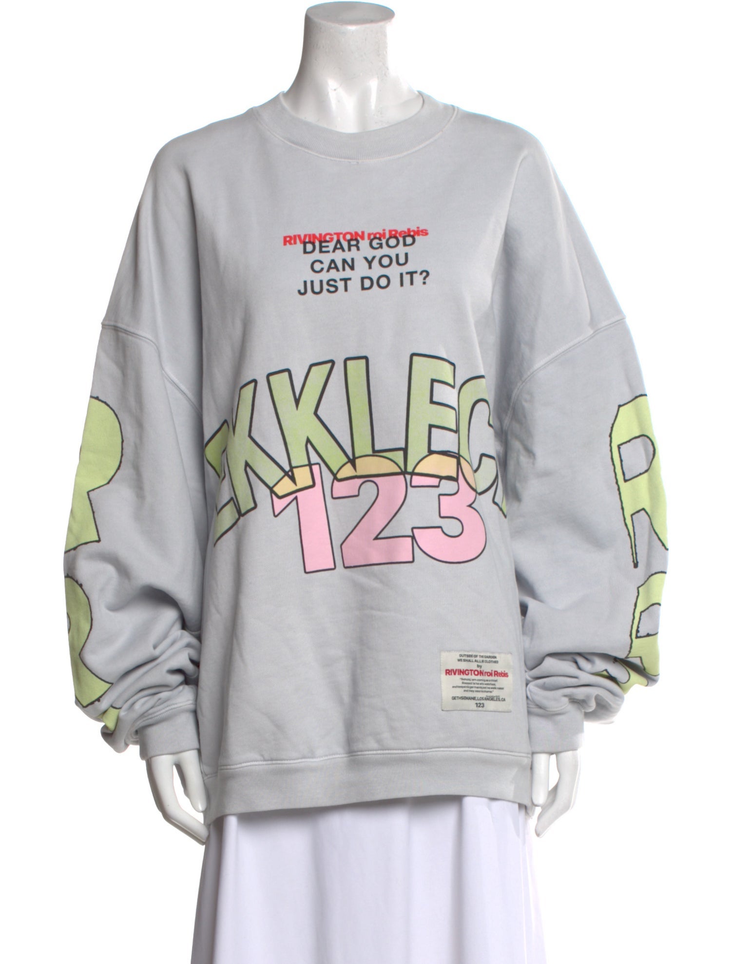 Rivington roi Rebis Graphic Print Crew Neck Sweater