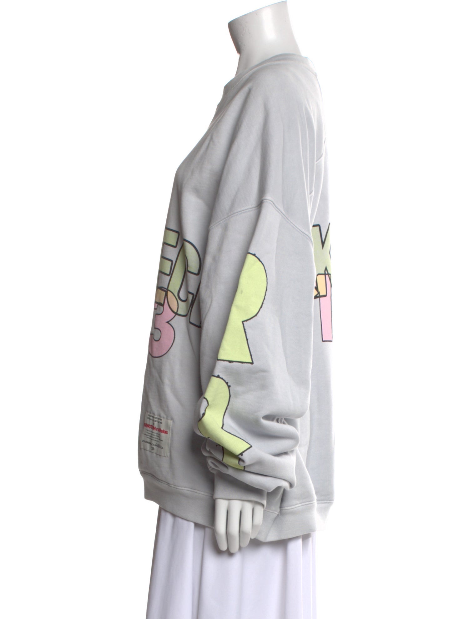 Rivington roi Rebis Graphic Print Crew Neck Sweater