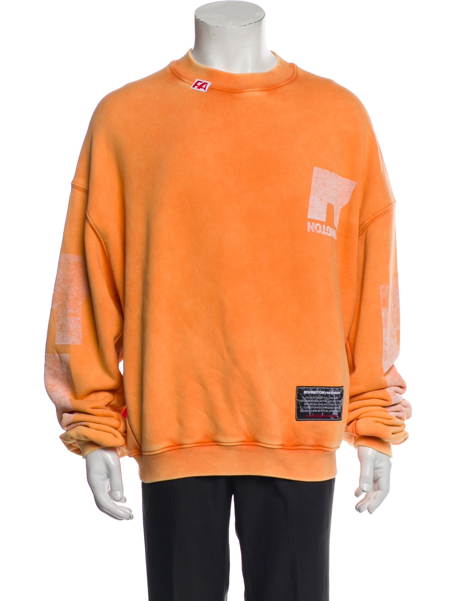 Rivington roi Rebis Graphic Print Crew Neck Sweatshirt w/ Tags