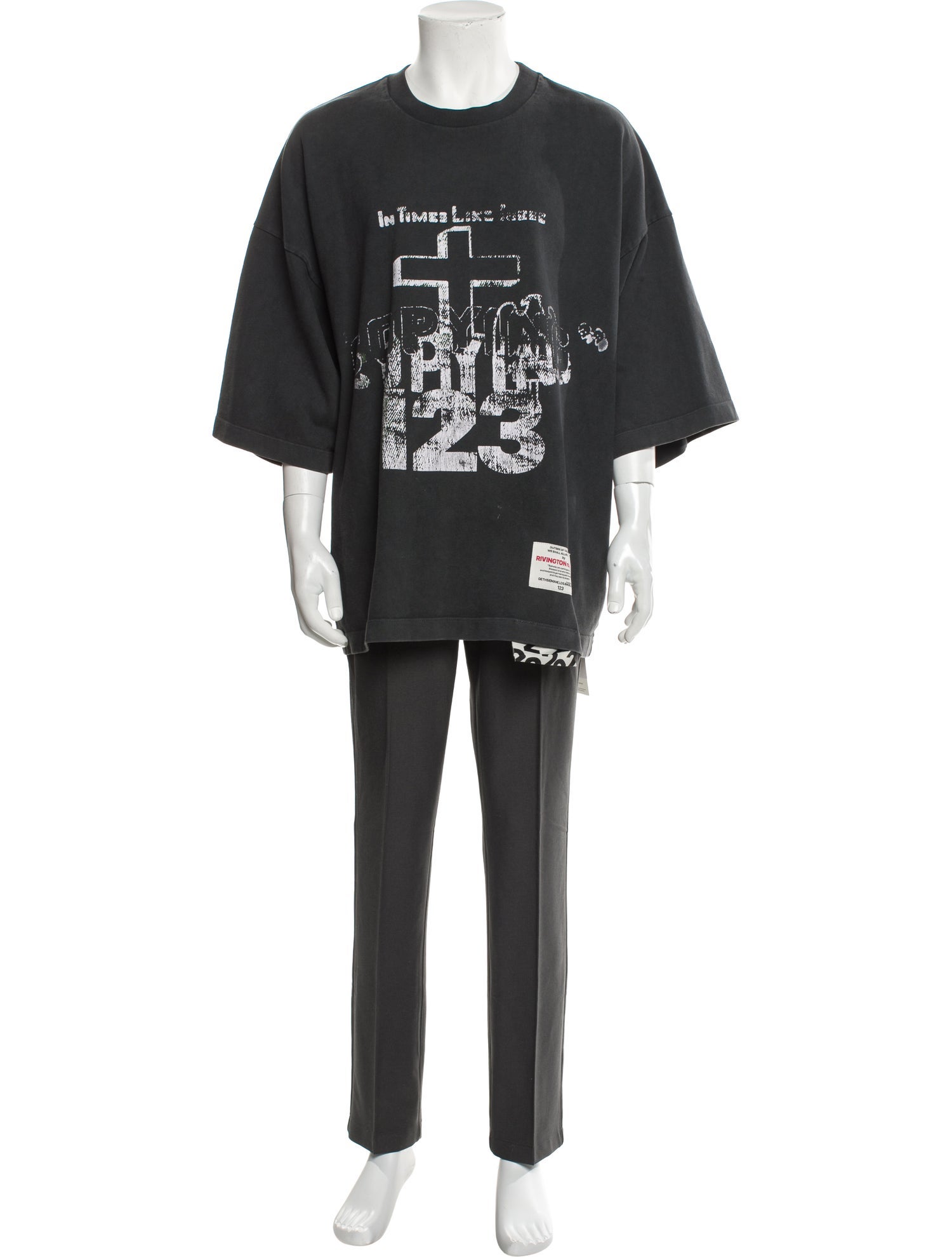 Rivington roi Rebis Graphic Print Crew Neck T-Shirt