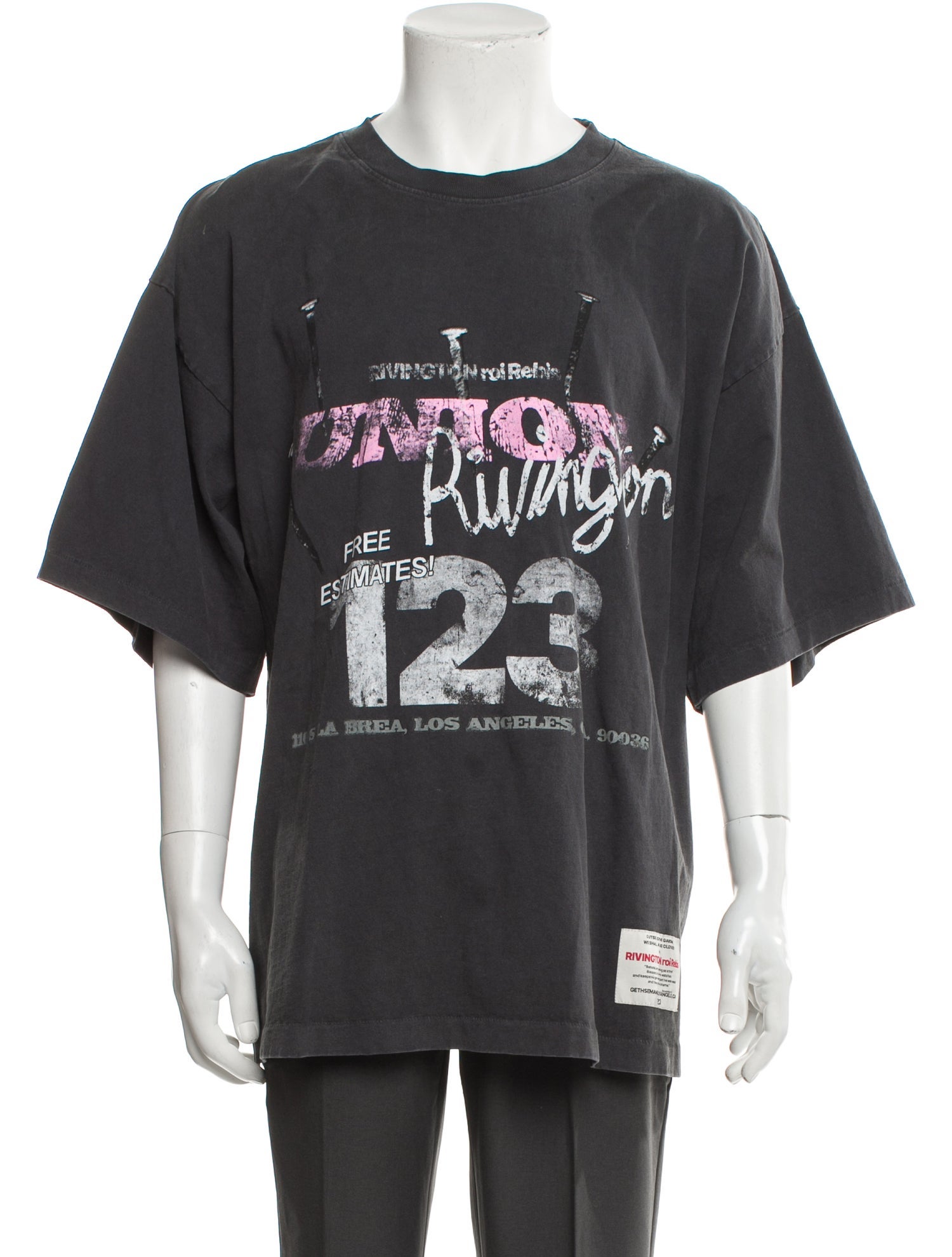 Rivington roi Rebis Graphic Print Crew Neck T-Shirt