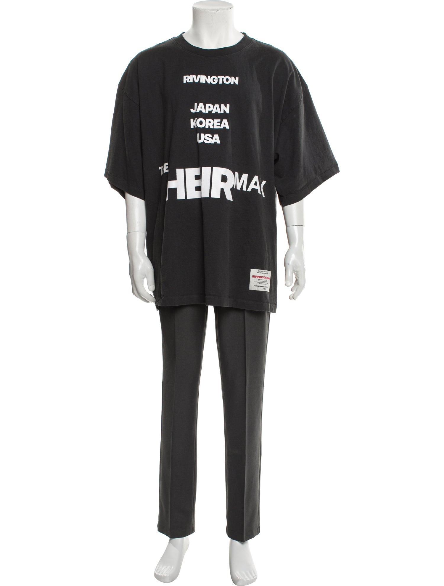 Rivington roi Rebis Graphic Print Crew Neck T-Shirt