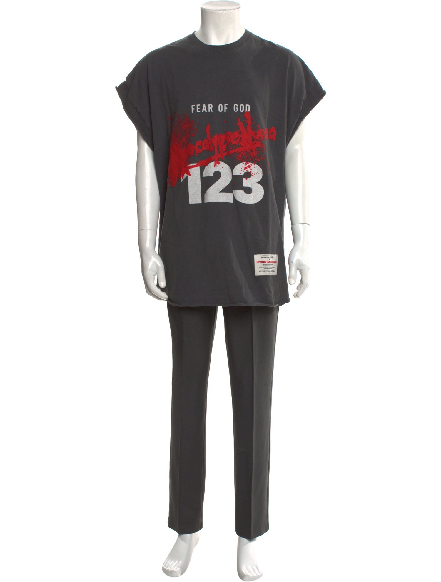 Rivington roi Rebis Graphic Print Crew Neck T-Shirt