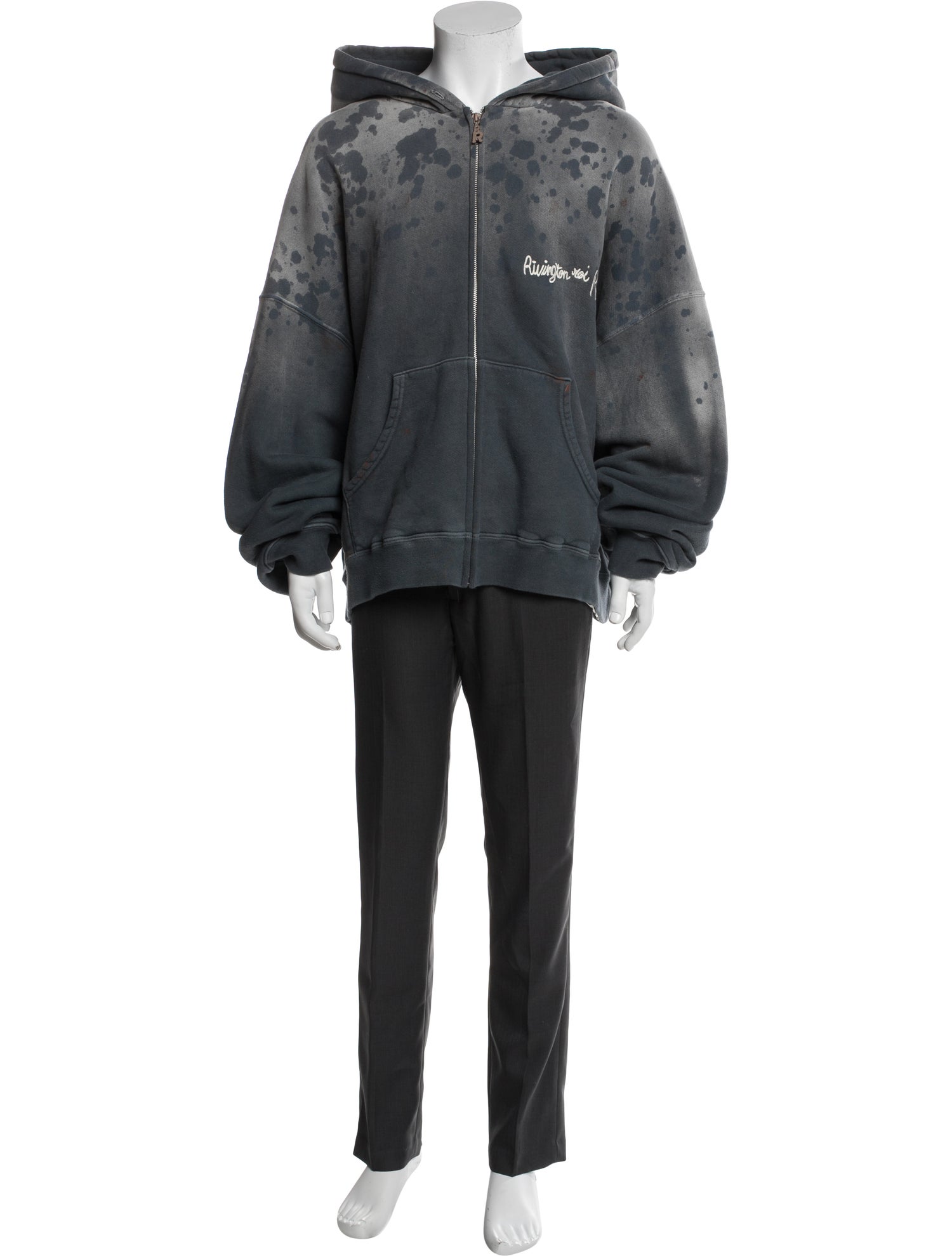 Rivington roi Rebis V-Neck Long Sleeve Hoodie